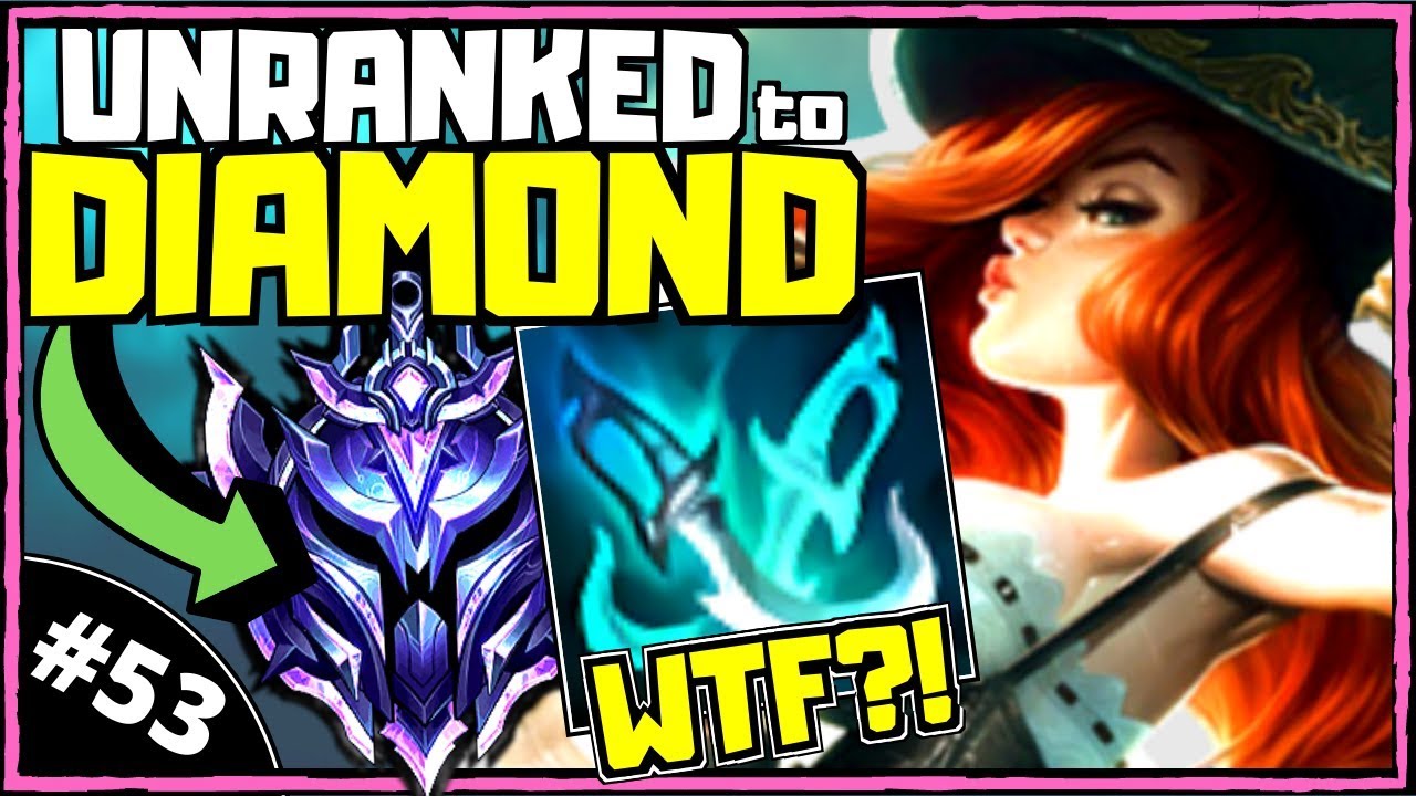 EPIC 100% Crit Miss Fortune [S+ Build] | Unranked to Diamond [Ep 53] | League of Legends (Season 10)