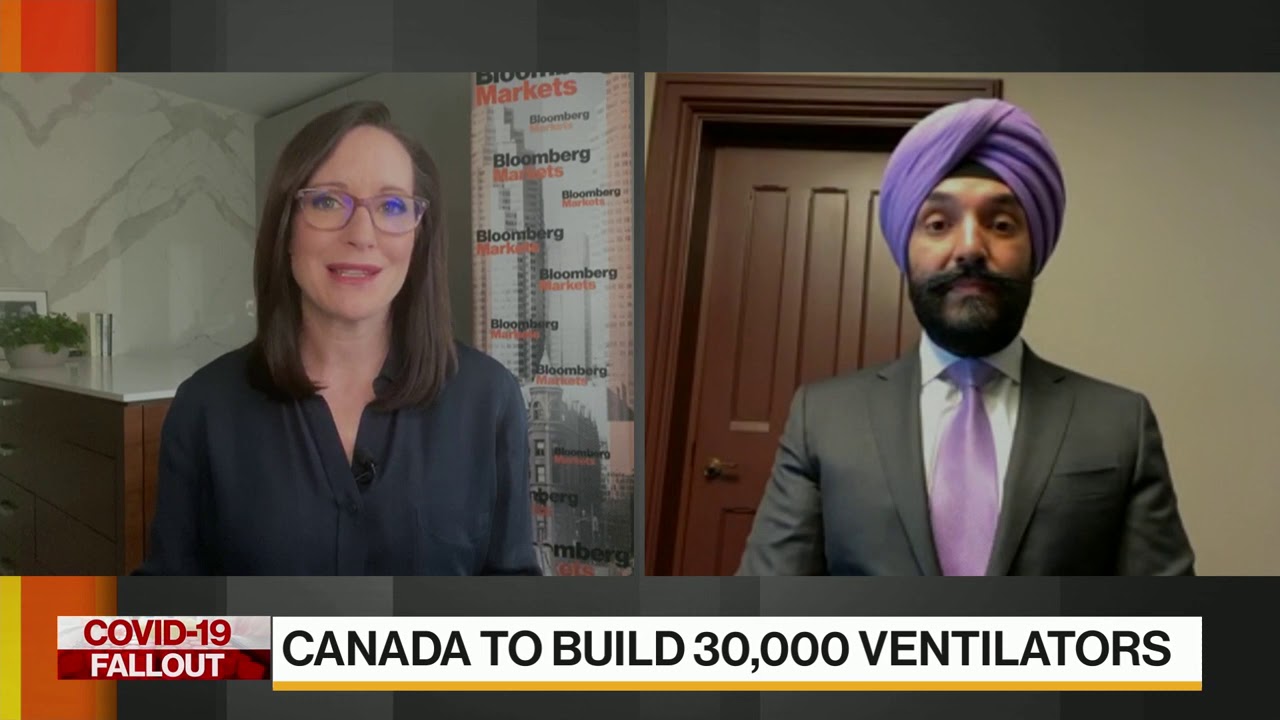 'Made-in-Canada' medical supply plan ramping up: Minister Bains - YouTube