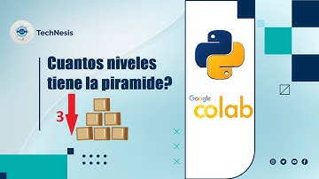 Python - 12 Construir una pirámide con bloques