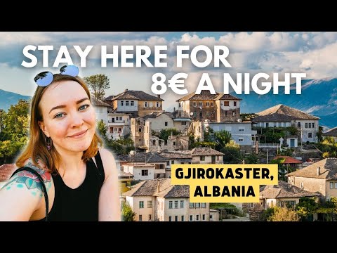 Is this Albania's MOST BEAUTIFUL city?! 3 days in Gjirokaster, Albania (solo backpacking in Europe)
