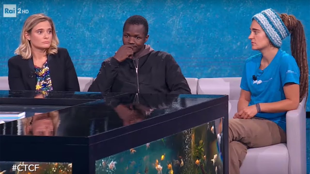 Carola Rackete, Giorgia Linardi e Muhamad Diaoune - Che tempo che fa 24/11/2019