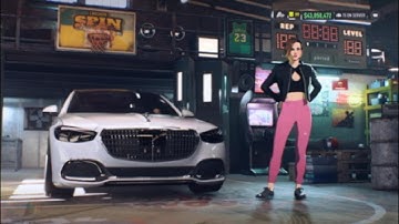 Need For Speed Unbound (S class build) Mercedes-Maybach S 680 (2021) with Test Race