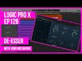 Logic Pro X: How to use Logic's De-Esser