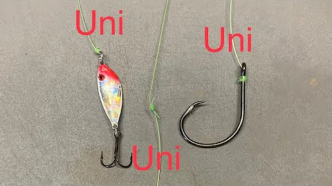 Uni knot- is this the only fishing knot you need? How to tie and 3 ways to use!!