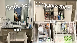 ORGANIZE WITH ME | Bathroom Organization and Transformation + Tips | Part 1 | Kianna Dei