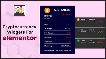Cryptocurrency Widgets For Elementor