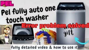 Pel fully automatic machine pawm _900 simple use | error solved | kashif shafique