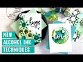 New Ways to Use Alcohol Inks  | Stained Glass Technique