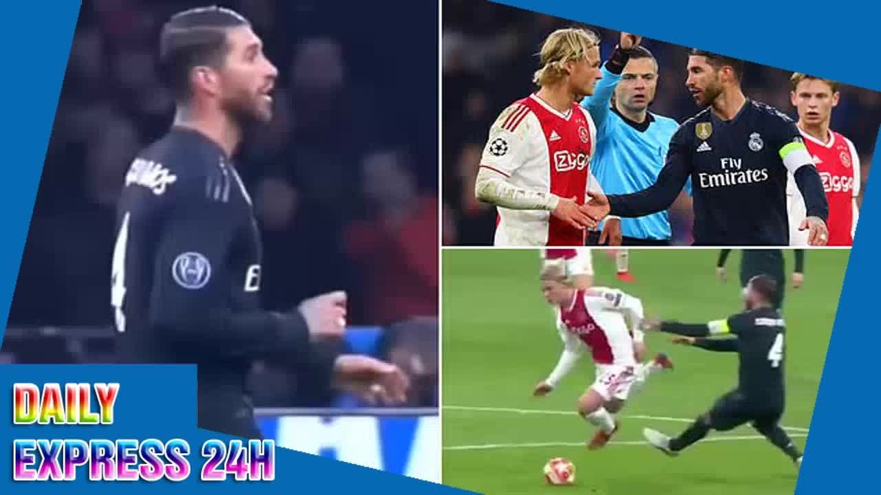 Sergio Ramos' intentional suspension backfires for Real Madrid vs. Ajax