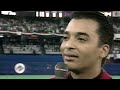 WS1992 Gm3: Jon Secada performs the national anthem