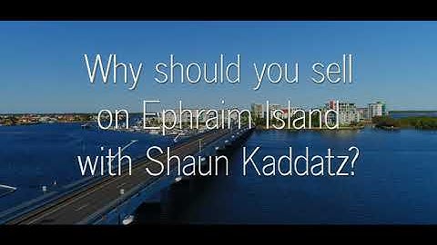 Why should you sell on Ephraim Island with Shaun Kaddatz