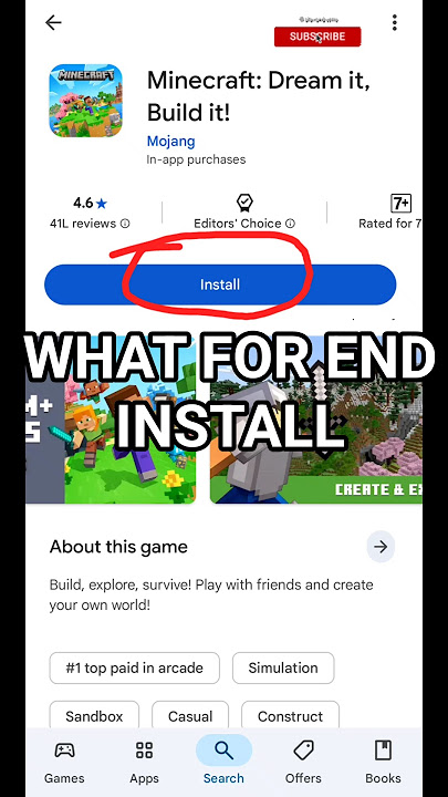 ♦️how to download minecraft for free 📲 #gaming #trending #viral #shorts