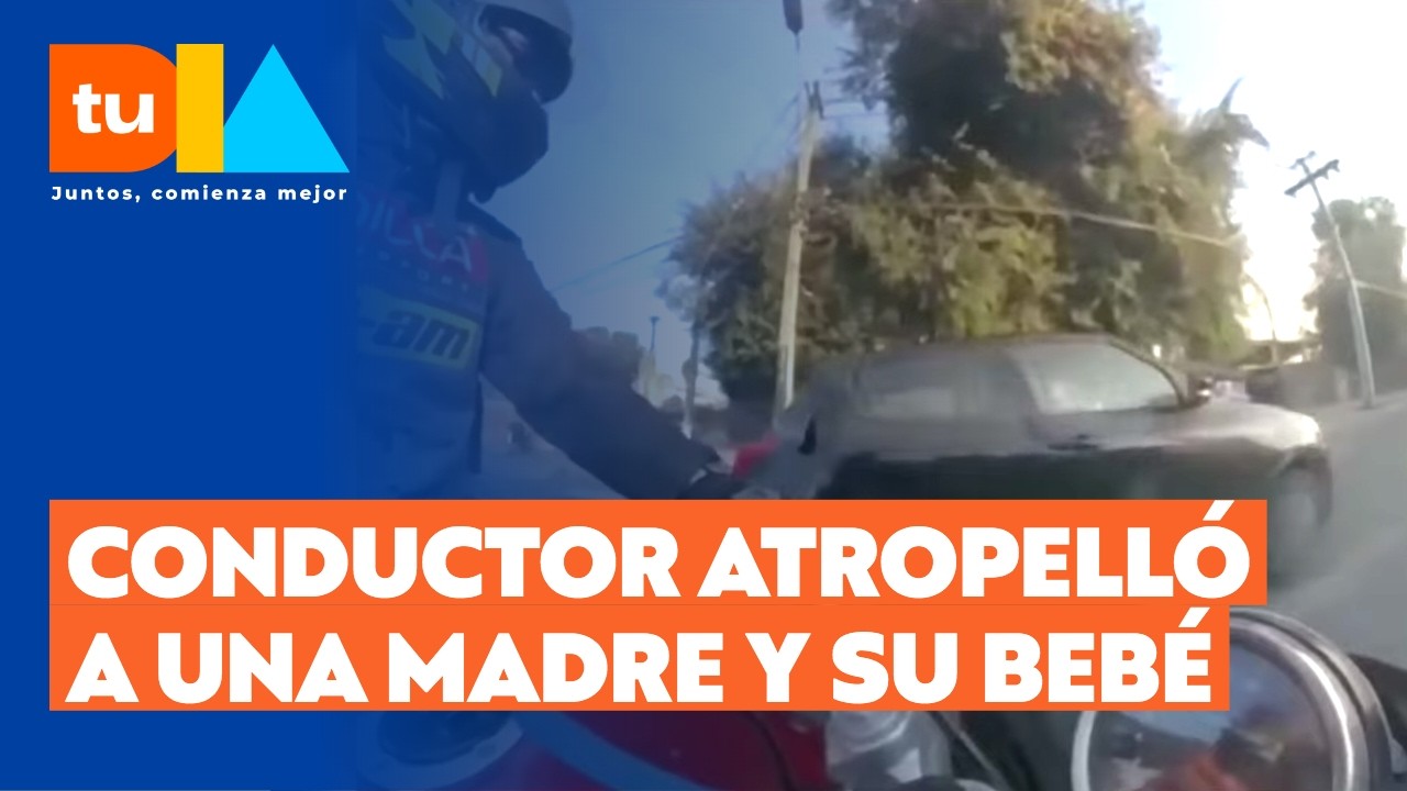 Motorista graba y persigue a chofer de auto que se dió a la fuga tras ...