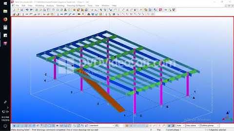 How to print PDF in Tekla 18