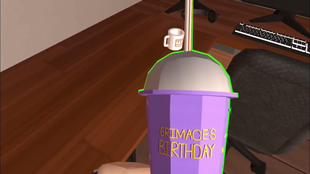 I drank the grimace shake 💀 YouTube