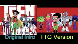 Teen Titans Intro Comparison Originalttg Fanmade