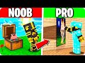 ESCONDITE NOOB VS ESCONDITE PRO EN MINECRAFT 😂