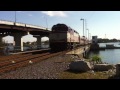 MBTA Commuter Rail at Beverly Harbor Bridge, Beverly, MA