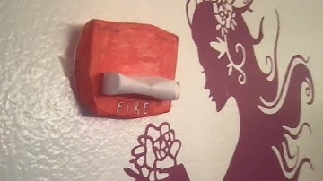 Simplex TrueAlert Remote Strobe in the Mermaid Bathroom