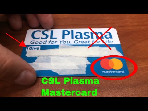 ✅  CSL Plasma Mastercard Prepaid Debit Card Review ?