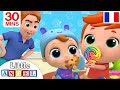 Comptine Johny Johny Oui Papa - Les Comptines de Bébé Louis - Dessins Animés pour Enfants