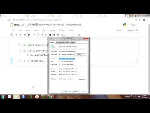 how to import excel files in python - YouTube