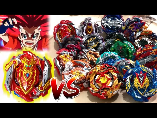 CHO Z ACHILLES VS BEYBLADE BURST CHO Z BATTLE - YouTube