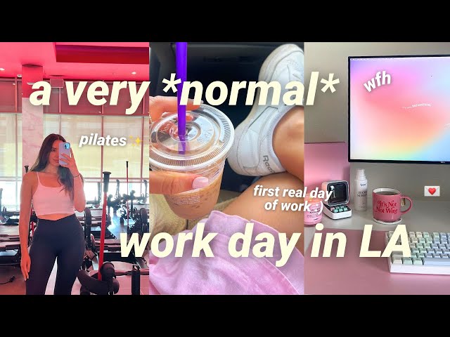 a very *normal* work day in los angeles / my video diary ep. 002 class=