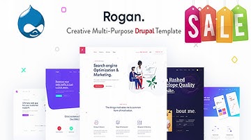 Rogan - Creative Multi-Purpose Drupal 8 Theme | Themeforest Website Templates and Themes