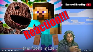 Minecraft vs. Little Big Planet - Rap Battle! (feat. Cam Steady) DB Reaction