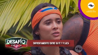 Flaca le reclama a Kate por haber ignorado la alianza entre Gamma y Beta| Desafío The Box 2023