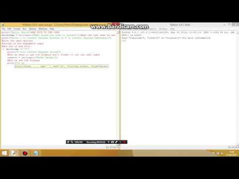 How to make a temperature program in python?