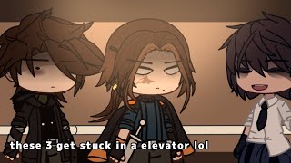 yasu, juno and isamu get stuck in a elevator // the mimic