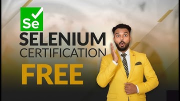 FREE Selenium Automation Testing Certification