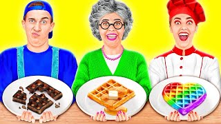 Кулинарный Челлендж Я против Бабушки #2   Секреты и гаджеты для кухни от RaPaPa Challenge