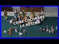 DIY -  COME COLORARE LE STATUINE DEL PRESEPE  FATTI IN RESINA  CON I COLORI ACRILICI - TUTORIAL