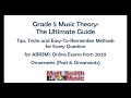 Gambar cover Grade 5 Theory: The Ultimate Guide – Ornaments Part 8: Ornaments