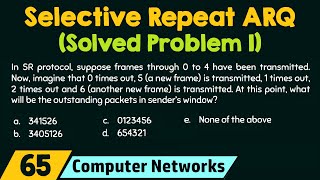 Selective Repeat ARQ (Solved Problem 1)