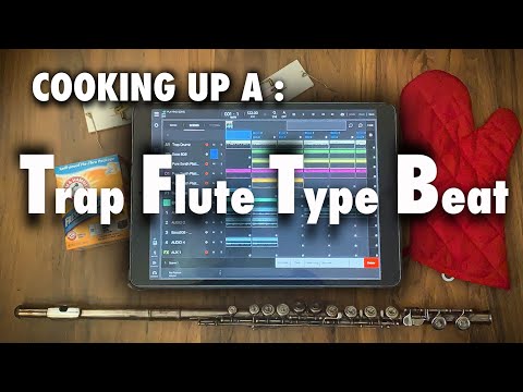 How to make a Flute Type Beat - How to bus audio in Beatmaker 3
