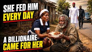 Poor Waitress Fed a Homeless Man Daily—One Day a Billionaire Came to Her Door