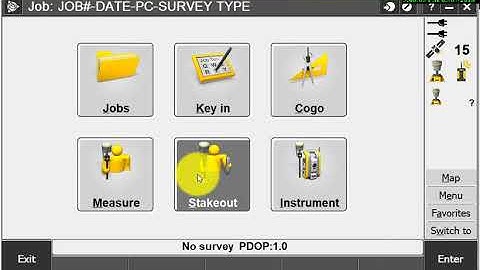 KEY IN ALIGNMENT FILE TRIMBLE