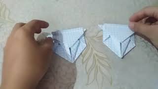как сделать чайка из бумаги