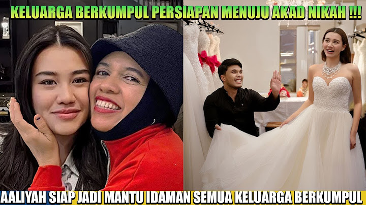 Keluarga Berkumpul Persiapkan Acara Mewah Menuju Akad Nikah Thariq Halilintar & Aaliyah Massaid