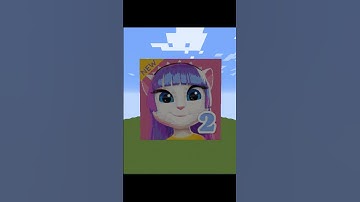 Top 5 Satisfying Mobile Game Pixel Art in Minecraft! 🎮 | Gaming Shorts  #shorts #gaming #minecraft