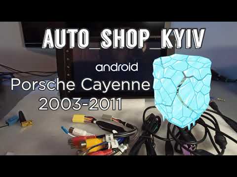 Обзор Android магнитолы для Porsche Cayenne 2003-2011 годов выпуска 4 gb оперативки /64 Гб памяти