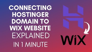 How To Connect Hostinger Domain To Wix Website? (2024)