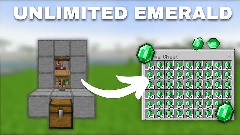 Minecraft INFINITE Emerald Farm! - 1.20+ Emerald Farm Tutorial#minecraft
