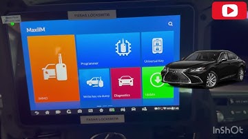 2021 Lexus ES350 adding proximity key using Autel