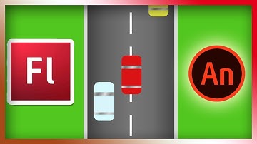 Car and Road Animation in Adobe Flash (Adobe Animate)