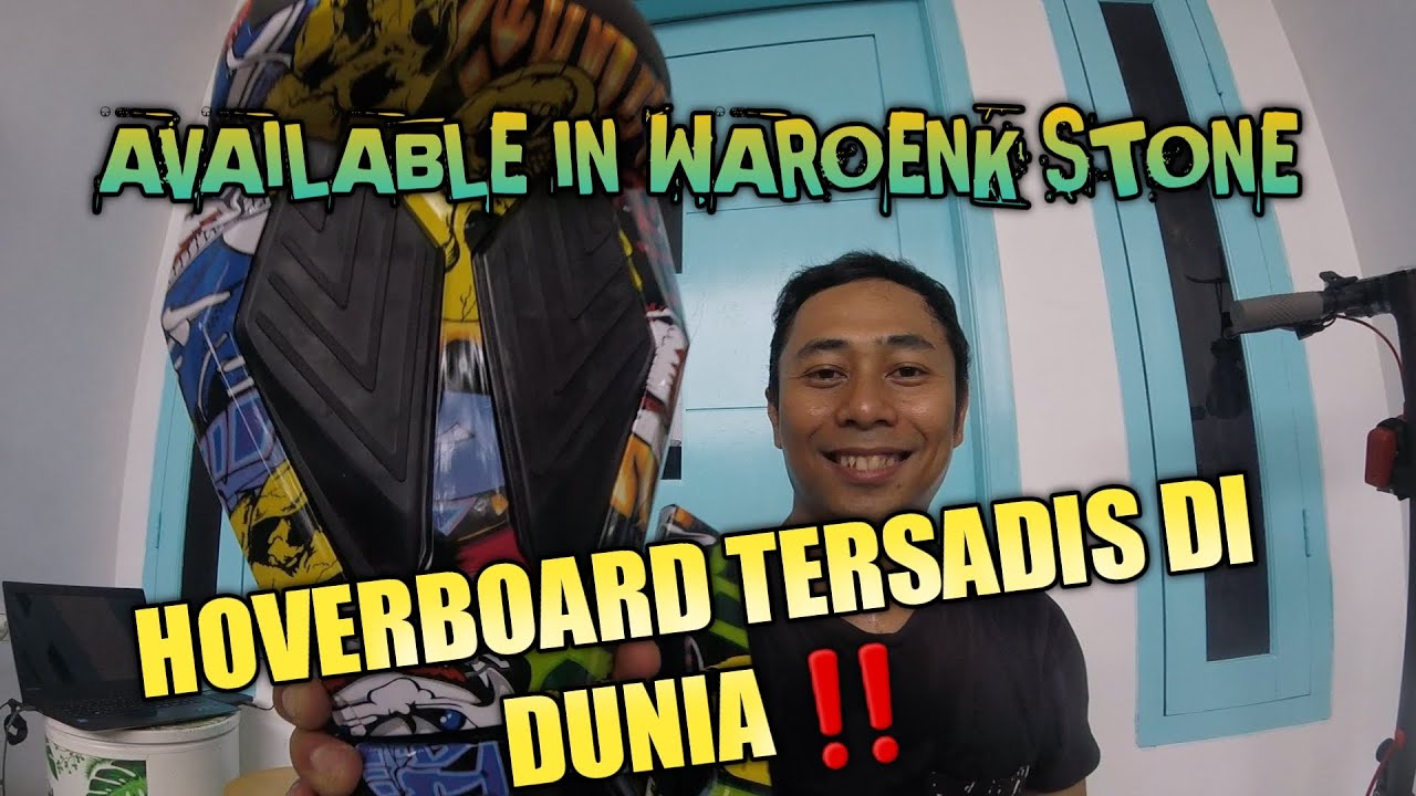WAROENK STONE || Review & Unboxing Hoverboard 8 Inch TERLARISss